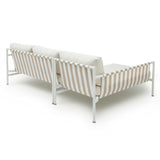 Dunes 2-Piece Cream Outdoor L-Shaped Sectional