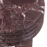 Delta Concrete Indoor/Outdoor Round Side Table