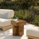 Alma Tile Concrete Indoor/Outdoor Side Table