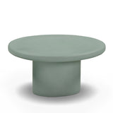 Jade Concrete Indoor/Outdoor Coffee Table (28"-34")