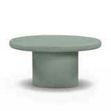 Jade Concrete Indoor/Outdoor Coffee Table (28"-34")