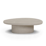 Jade Concrete Indoor/Outdoor Coffee Table (28"-34")