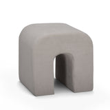 Desi Performance Velvet Ottoman