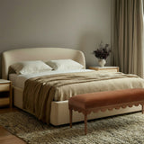 Oodle 56.5" Performance Vegan Mohair Bench