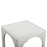 Tomlin Performance Chenille Game Table and Two Ottomans Set
