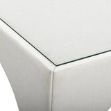Tomlin Performance Chenille Game Table and Two Ottomans Set