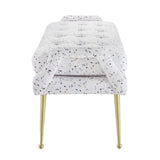 Eileen Velvet Bench