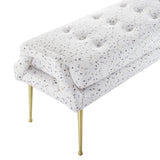 Eileen Velvet Bench