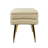 Ziva 31" Velvet Storage Bench