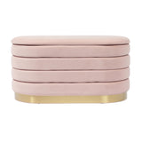 Lillian 31.5" Performance Velvet Storage Bench