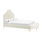 Bianca Velvet Bench (60"-82")