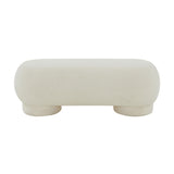 Mara 43" Performance Vegan Shearling Ottoman
