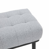 Olivia 53" Performance Boucle Bench