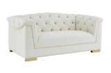 Farah 69" Performance Velvet Loveseat by Inspire Me! Home Decor