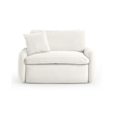 Rachelle Cream Performance Velvet Lounge Chair
