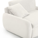 Rachelle Cream Performance Velvet Lounge Chair