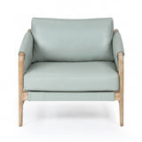 Chakka Contract-Grade Genuine Leather Accent Chair