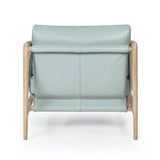 Chakka Contract-Grade Genuine Leather Accent Chair
