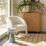 Kris Contract-Grade Chenille Accent Chair