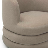 Astor Performance Faux Mohair Swivel Hotel Lounge Chair