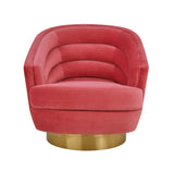 Canyon Velvet Swivel Chair