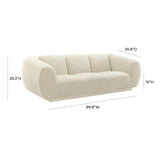 Emmet 90" Performance Velvet Sofa