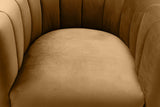 Magnolia Performance Velvet Accent Chair - Gold Base