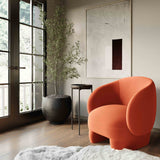 Kiki Performance Velvet Accent Chair