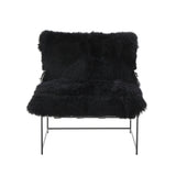 Kimi Genuine Sheepskin Accent Chair
