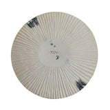 Ikani Black & White Resin Serving Plate