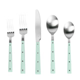 Soline Stainless Steel Flatware - Set of 5 Pieces - Service for 1