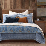 Western Suede Fringed Lumbar Pillow
