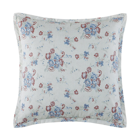 Rosabel Washed Denim Euro Sham