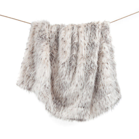 Ermine Double-Sided Throw