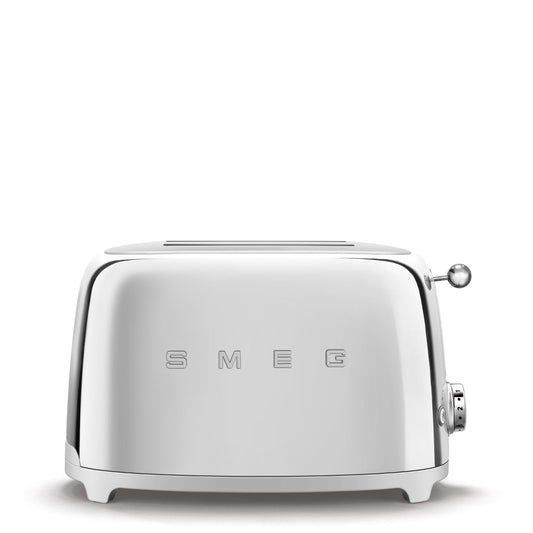 2-Slice Toaster - Retro-Style Stainless Steel