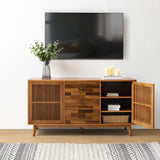 Chris 58" Wide 3 Drawer Sideboard