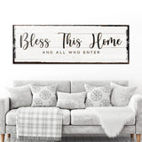 Bless This Home Sign
