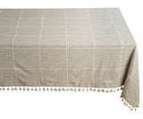 Tassel Tablecloth - Bohemian Tablecloth