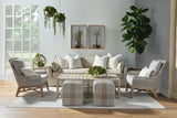 Thea Outdoor 90" Taper Arm Slipcover Sofa