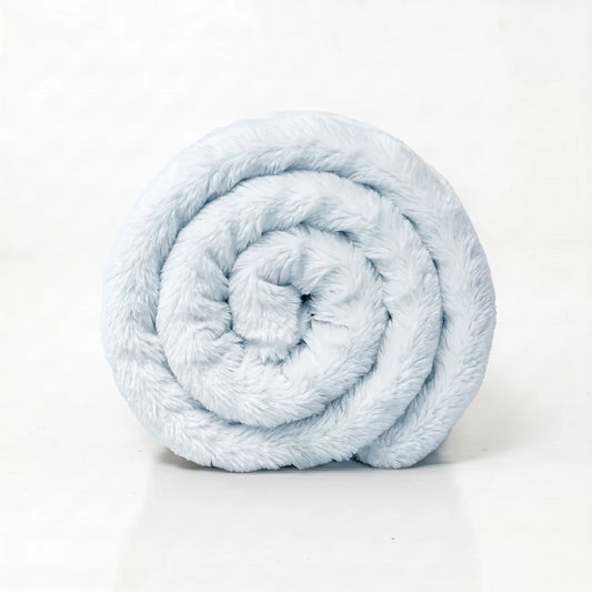 Cloud Throw Blanket Glacier