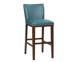 Tiffany 30" Bar Stool, Peacock