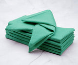 Green Cotton Napkins