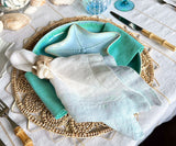 Light Blue Linen Napkins