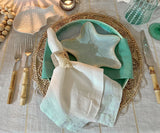 Light Blue Linen Napkins