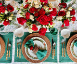 Green Cotton Napkins