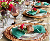 Cotton Placemats Set of 6 - Cloth Placemats