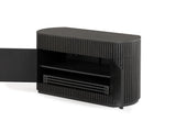Transformer Round Sideboard - Panel Storage