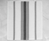 Black Striped Napkin