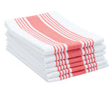 Striped Napkins - Cloth Napkins Set of 6