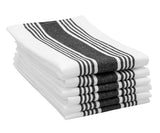 Black Striped Napkin